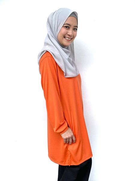 Orange Muslimah Drifit