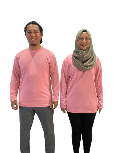 Pink Long Sleeve Drifit - Men/Women