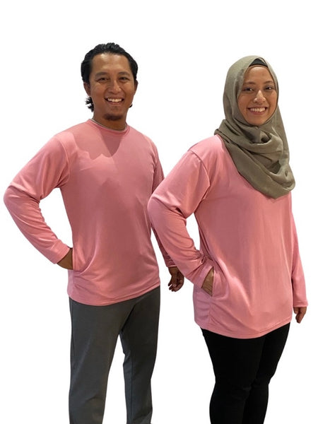 Pink Long Sleeve Drifit - Men/Women