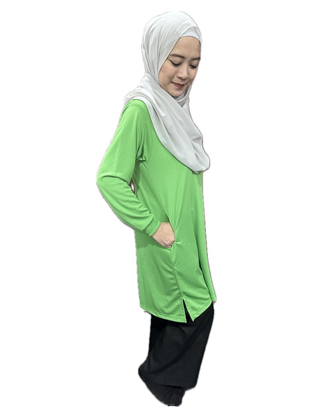 Green (Longer) Muslimah Drifit