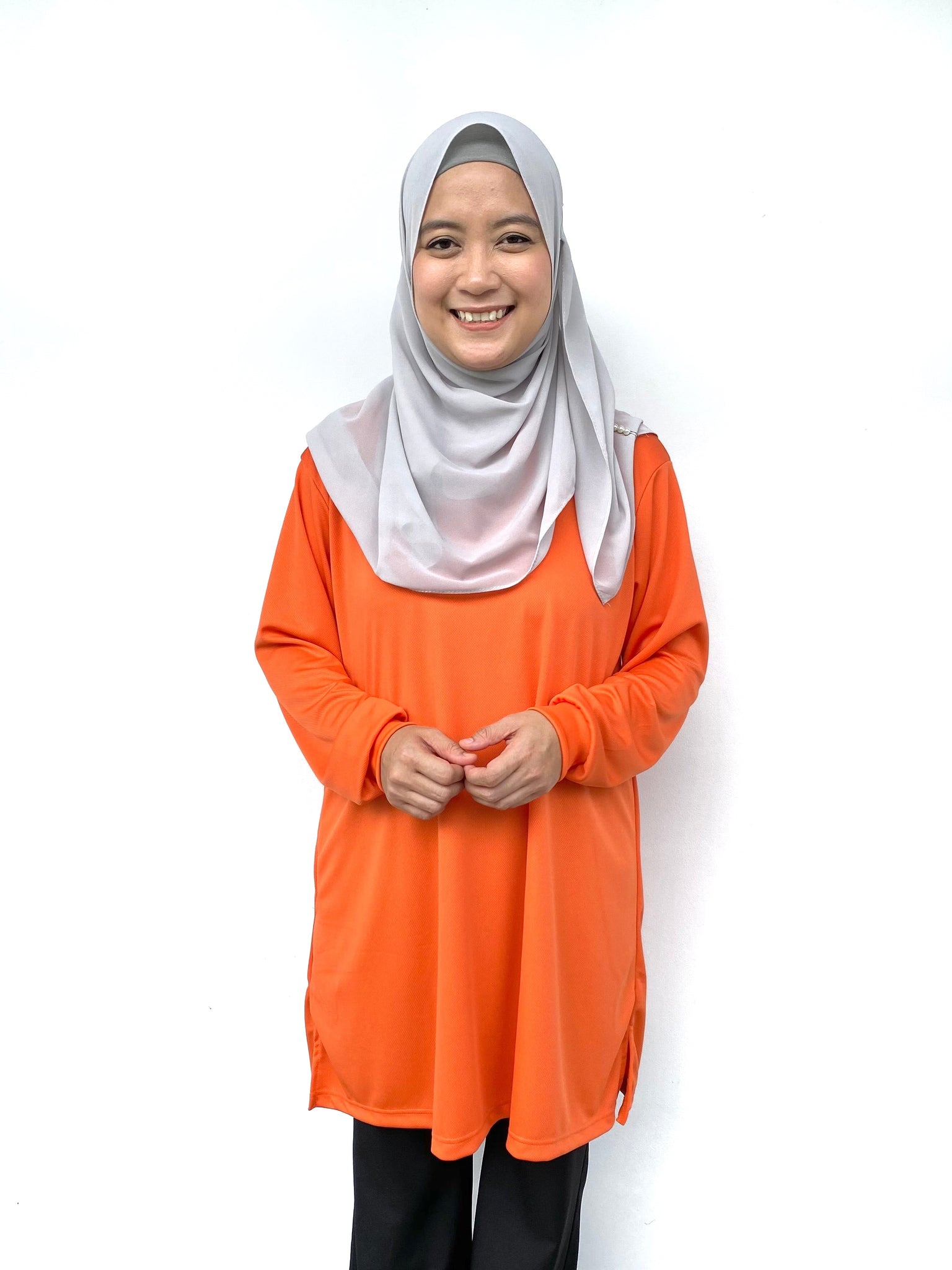 Orange Muslimah Drifit