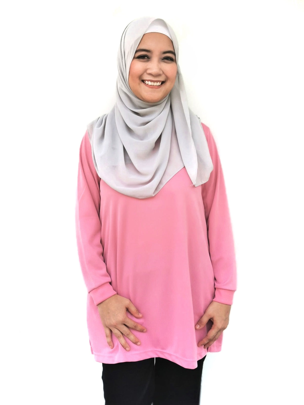 Pink Muslimah Drifit