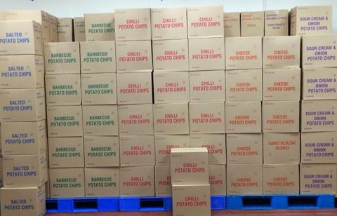 Potato Chips - Carton include delivery (Min 2 cartons)